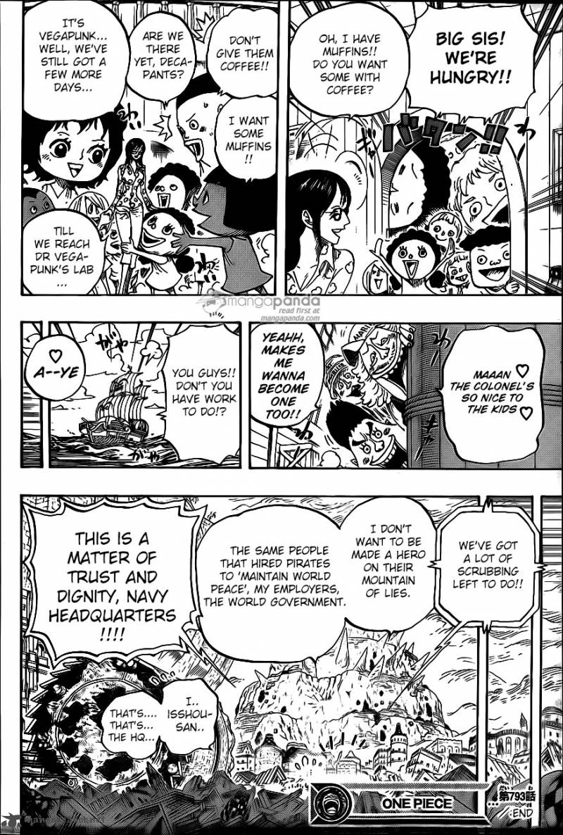 One Piece Chapter 793 — page 14