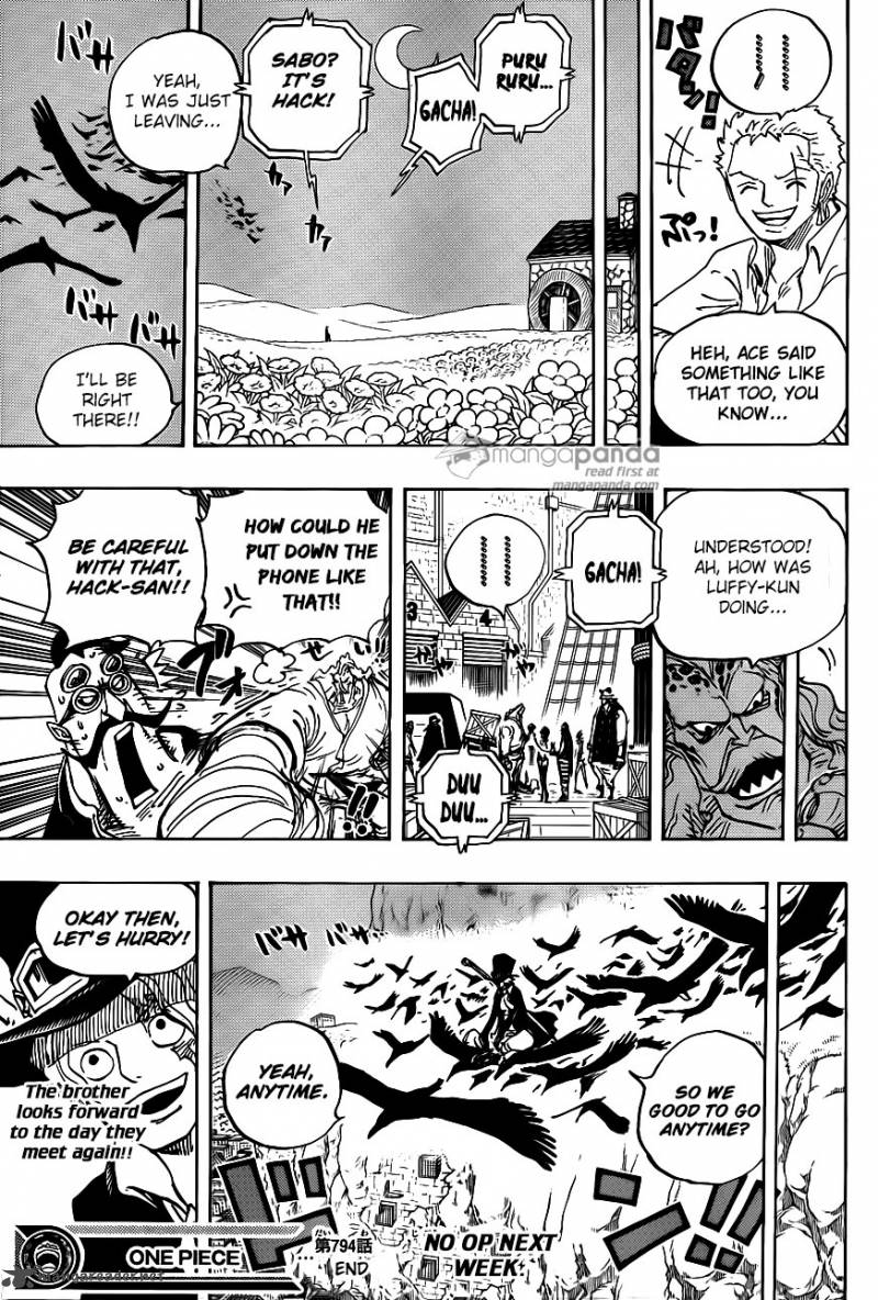 One Piece Chapter 794 — page 15