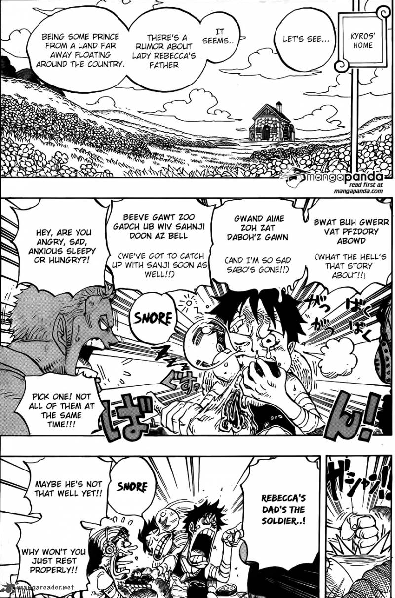 One Piece Chapter 796 — page 11