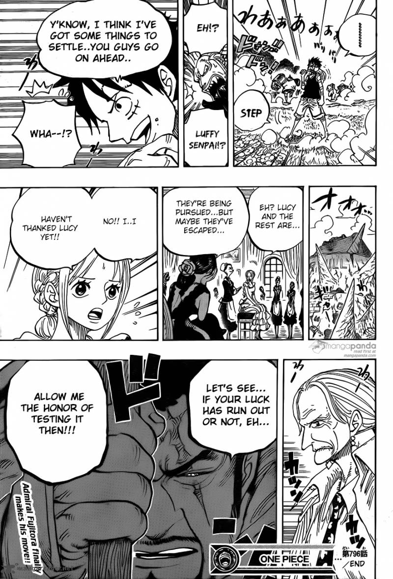 One Piece Chapter 796 — page 19