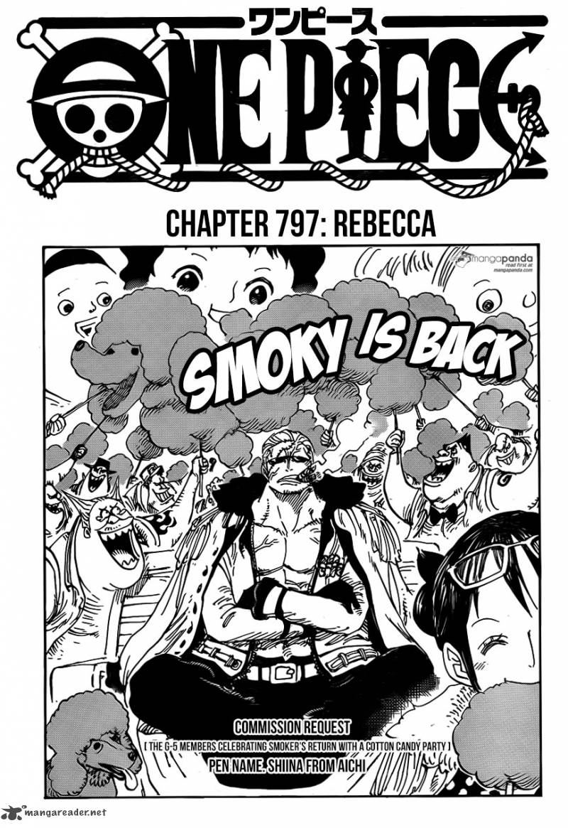 One Piece Chapter 797 — page 1
