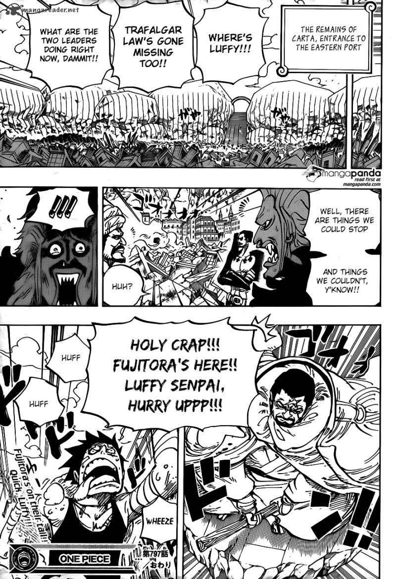 One Piece Chapter 797 — page 17