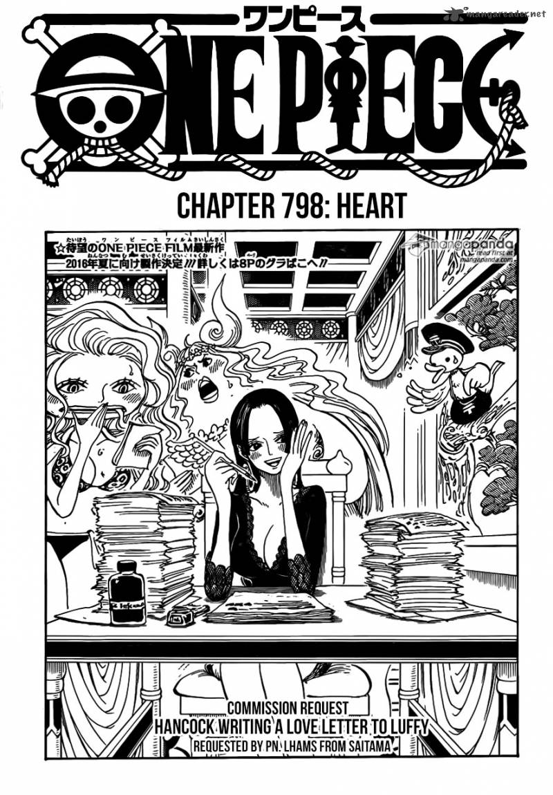 One Piece Chapter 798 — page 1