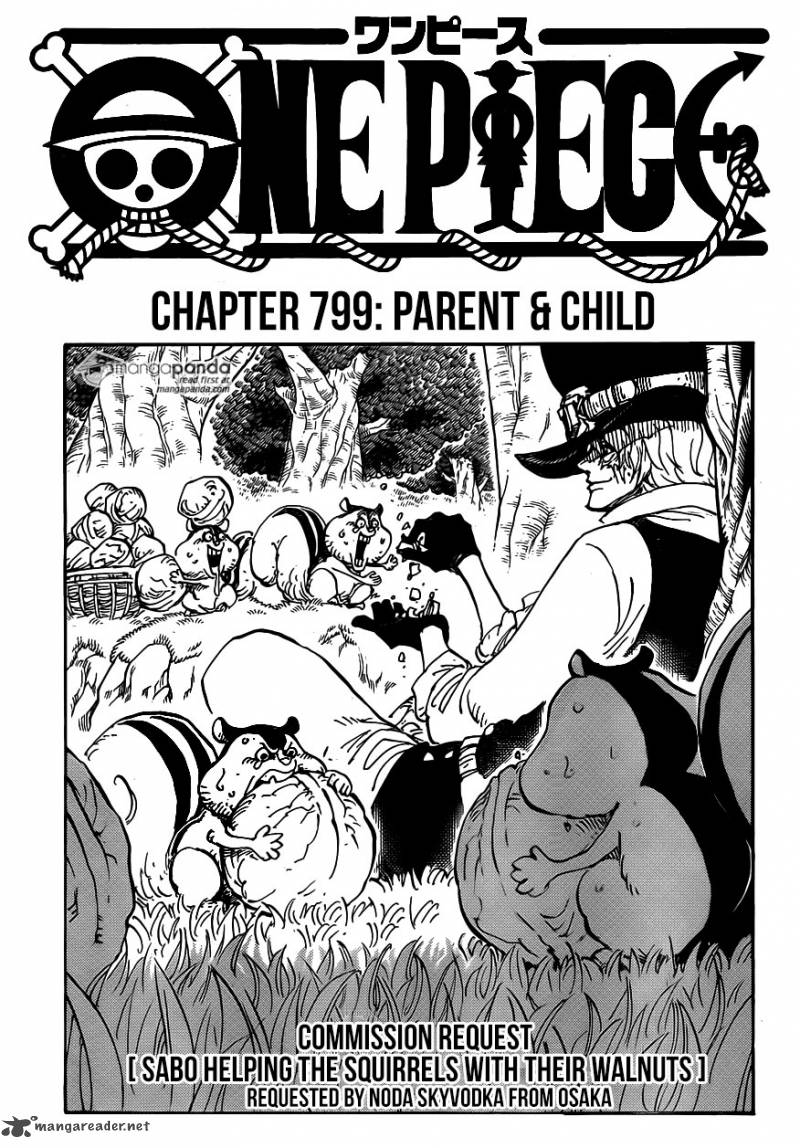 One Piece Chapter 799 — page 1