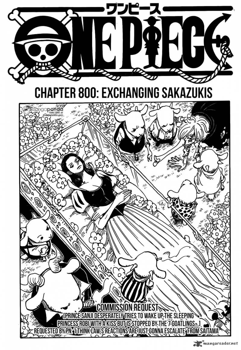 One Piece Chapter 800 — page 1