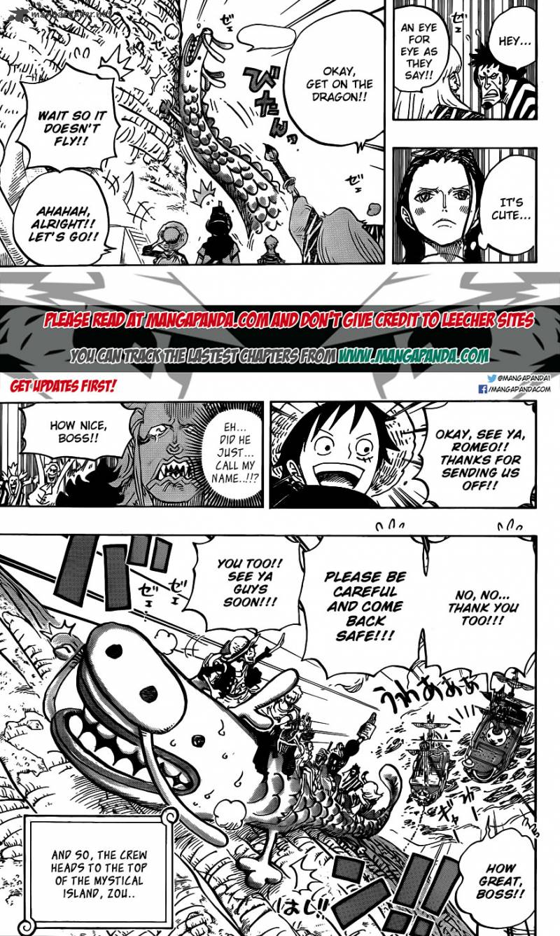 One Piece Chapter 803 — page 5