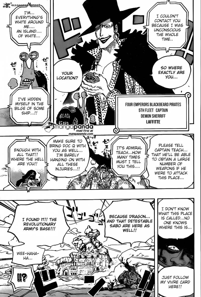 One Piece Chapter 803 — page 9