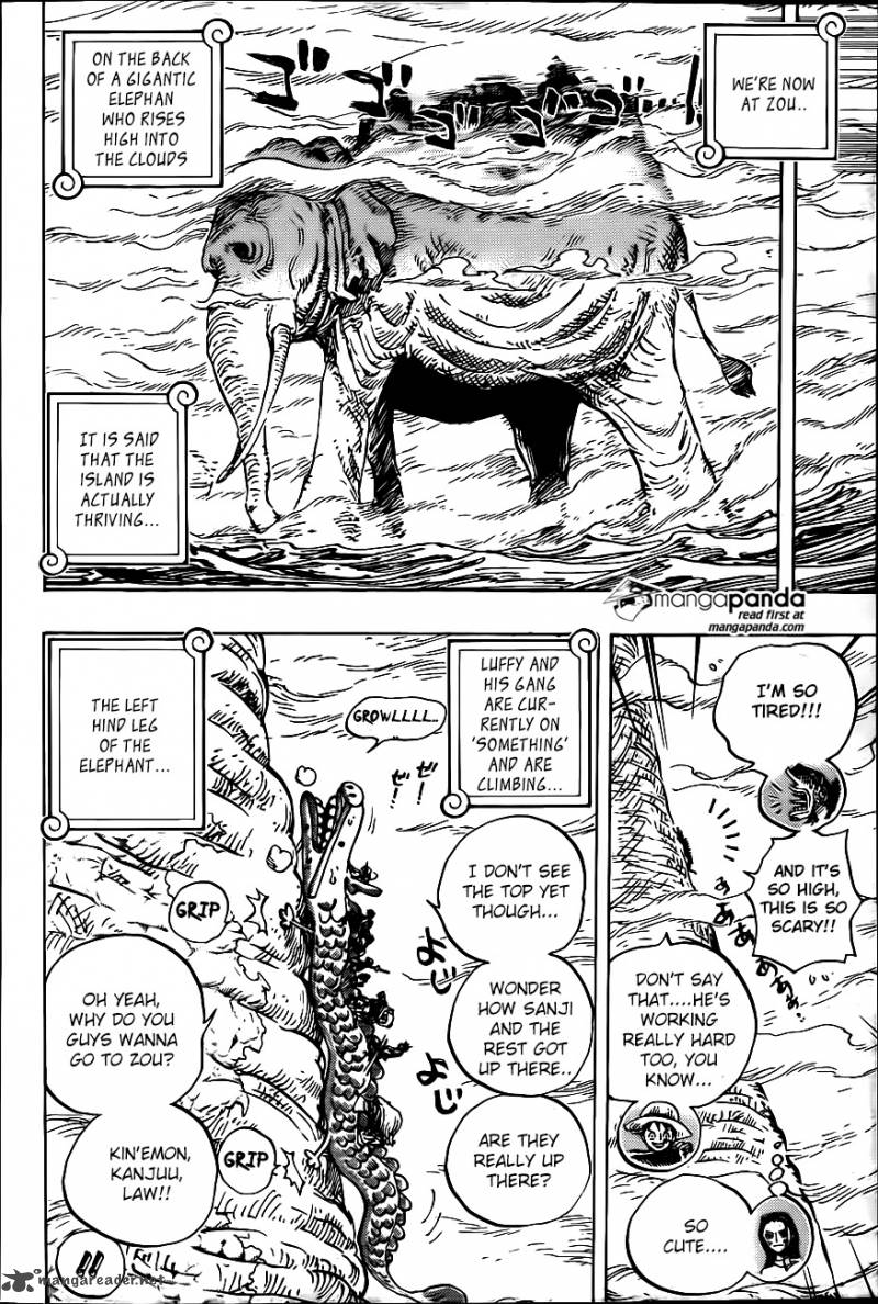 One Piece Chapter 803 — page 12