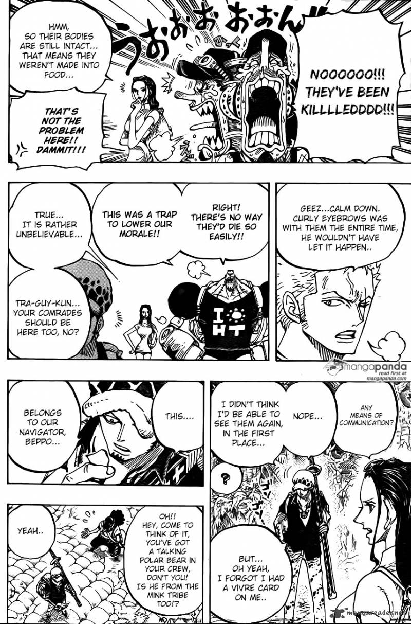 One Piece Chapter 805 — page 6