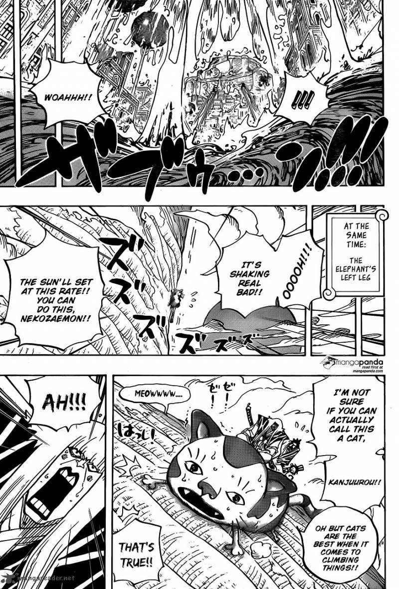 One Piece Chapter 806 — page 3