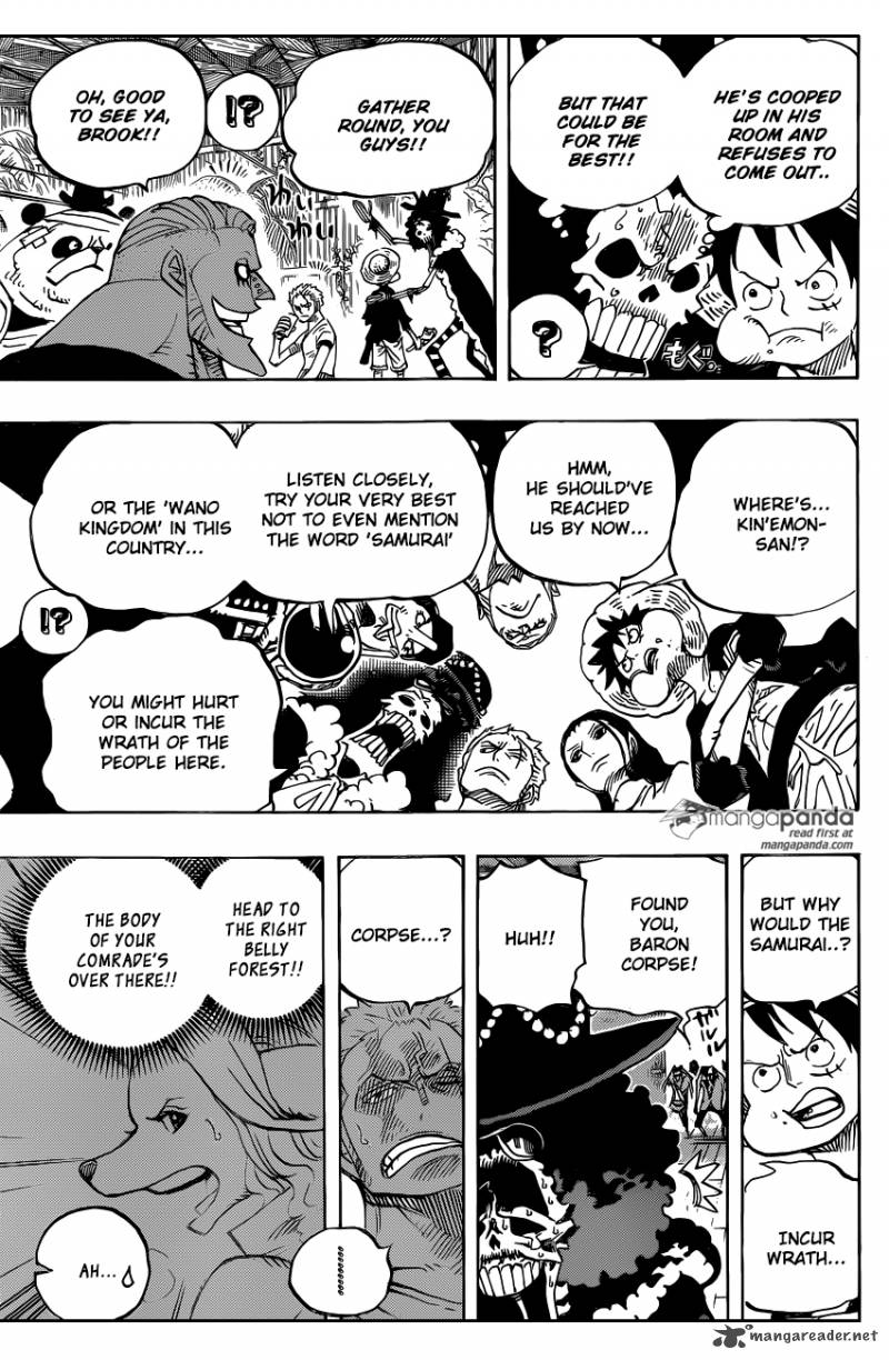 One Piece Chapter 807 — page 4