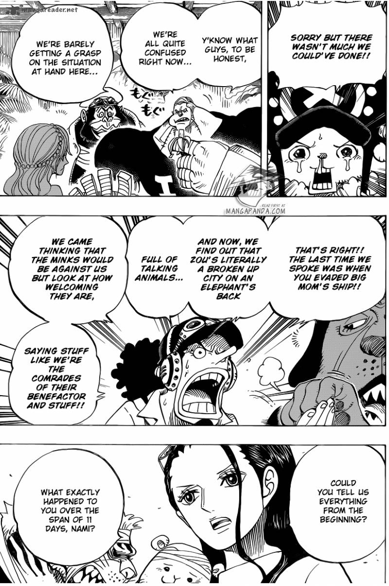 One Piece Chapter 807 — page 6