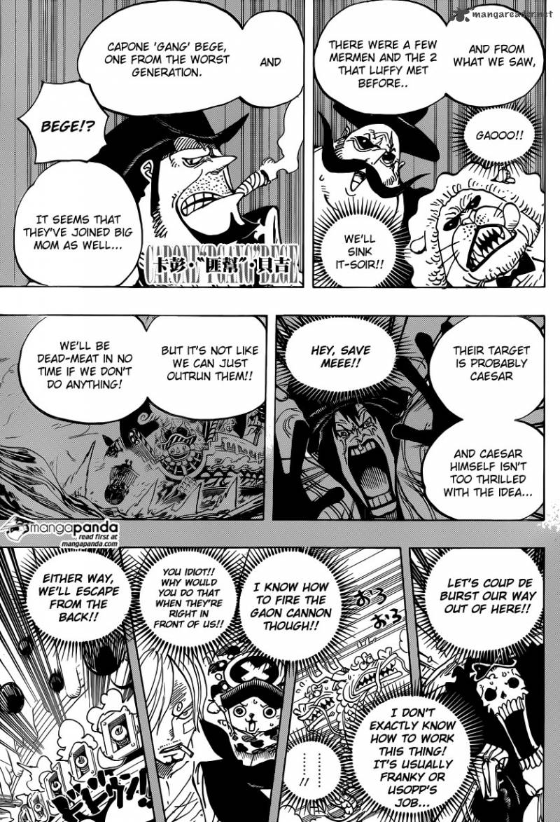 One Piece Chapter 807 — page 8