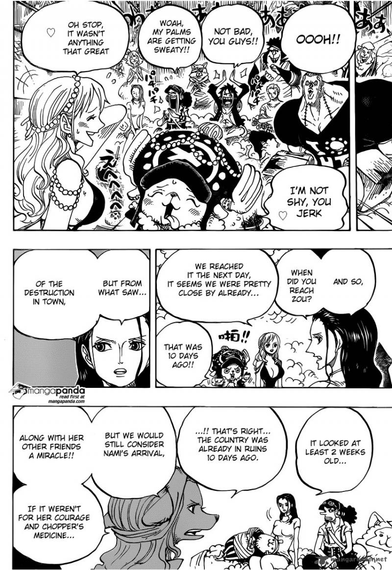 One Piece Chapter 807 — page 11