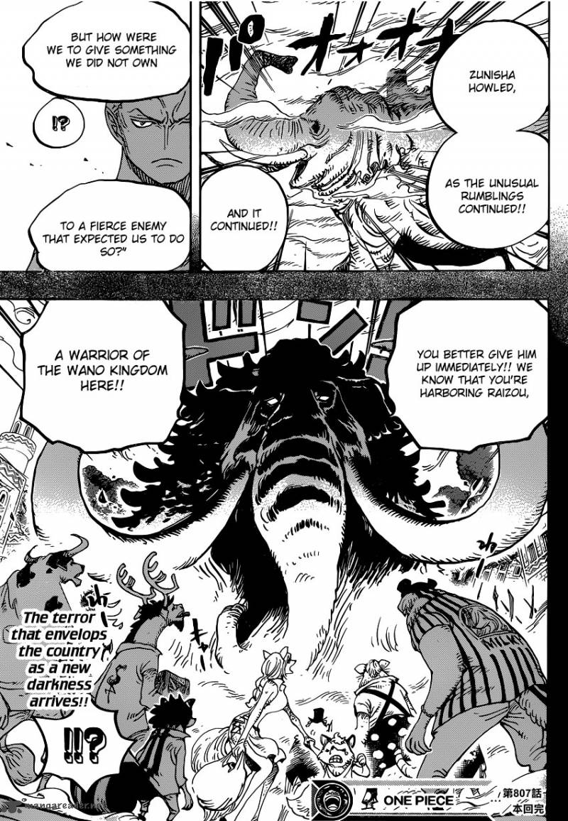 One Piece Chapter 807 — page 16
