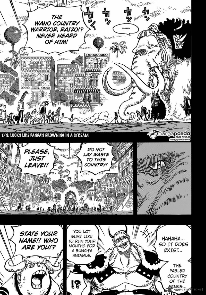 One Piece Chapter 808 — page 5