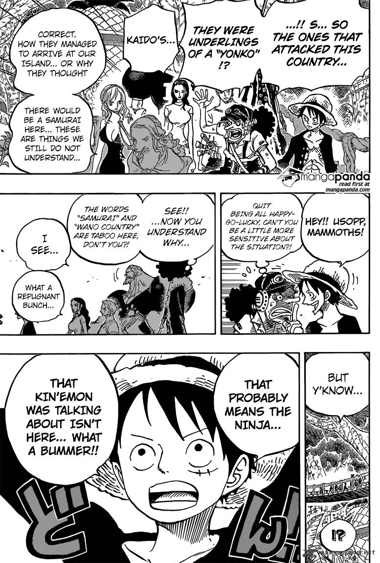 One Piece Chapter 808 — page 12