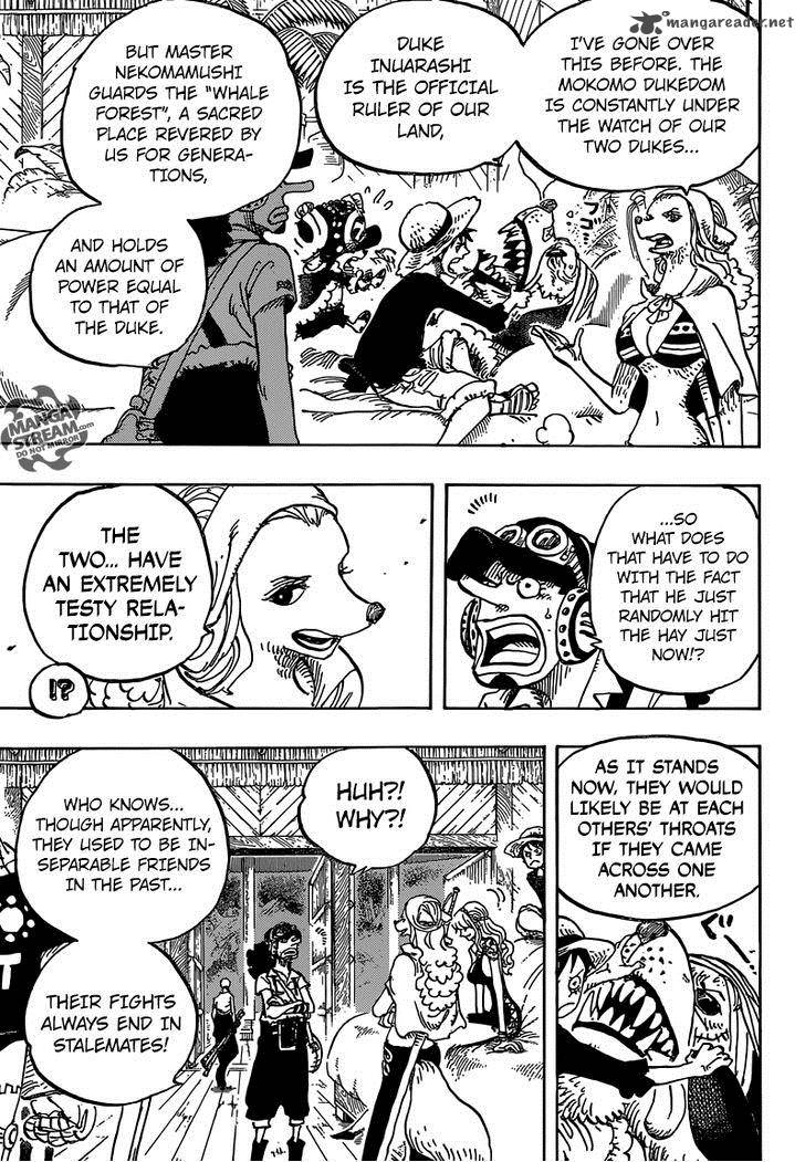 One Piece Chapter 809 — page 7