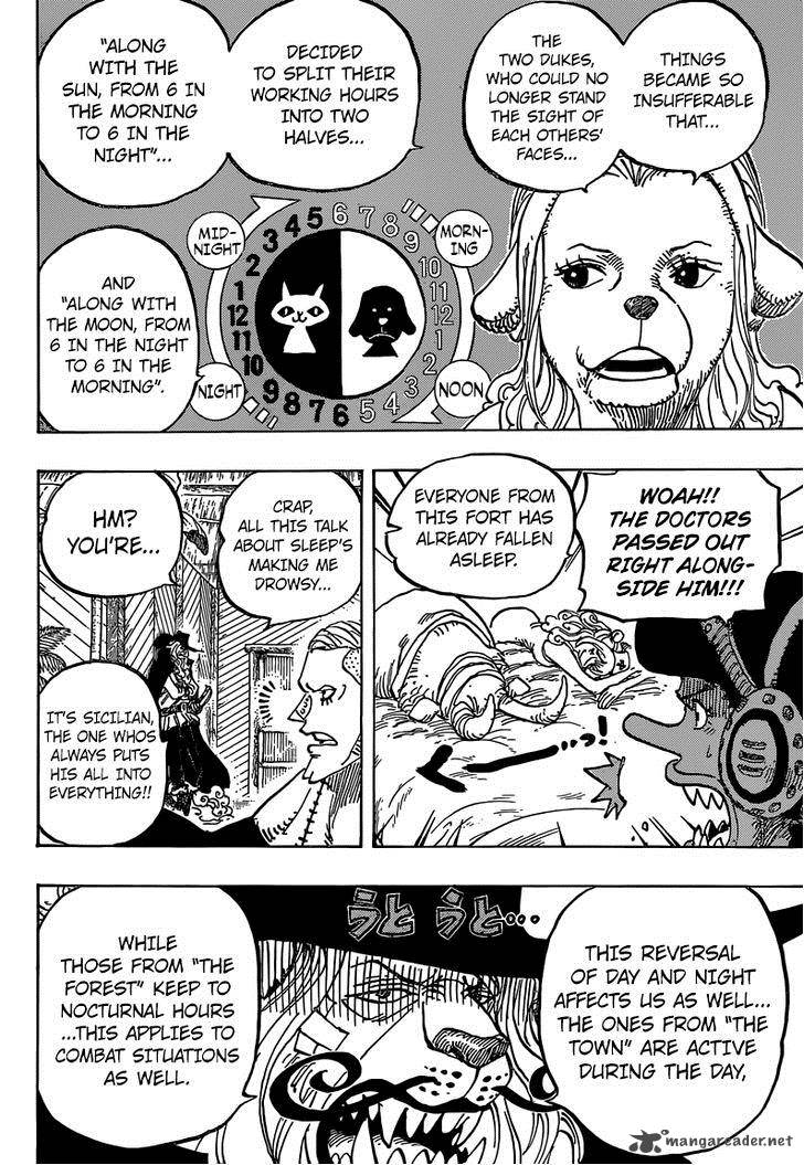 One Piece Chapter 809 — page 8