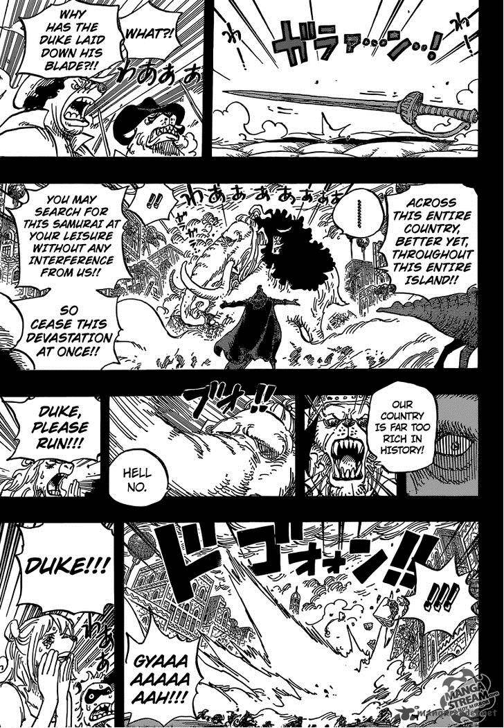 One Piece Chapter 809 — page 12