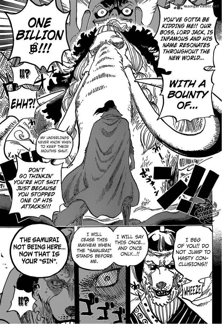 One Piece Chapter 809 — page 14
