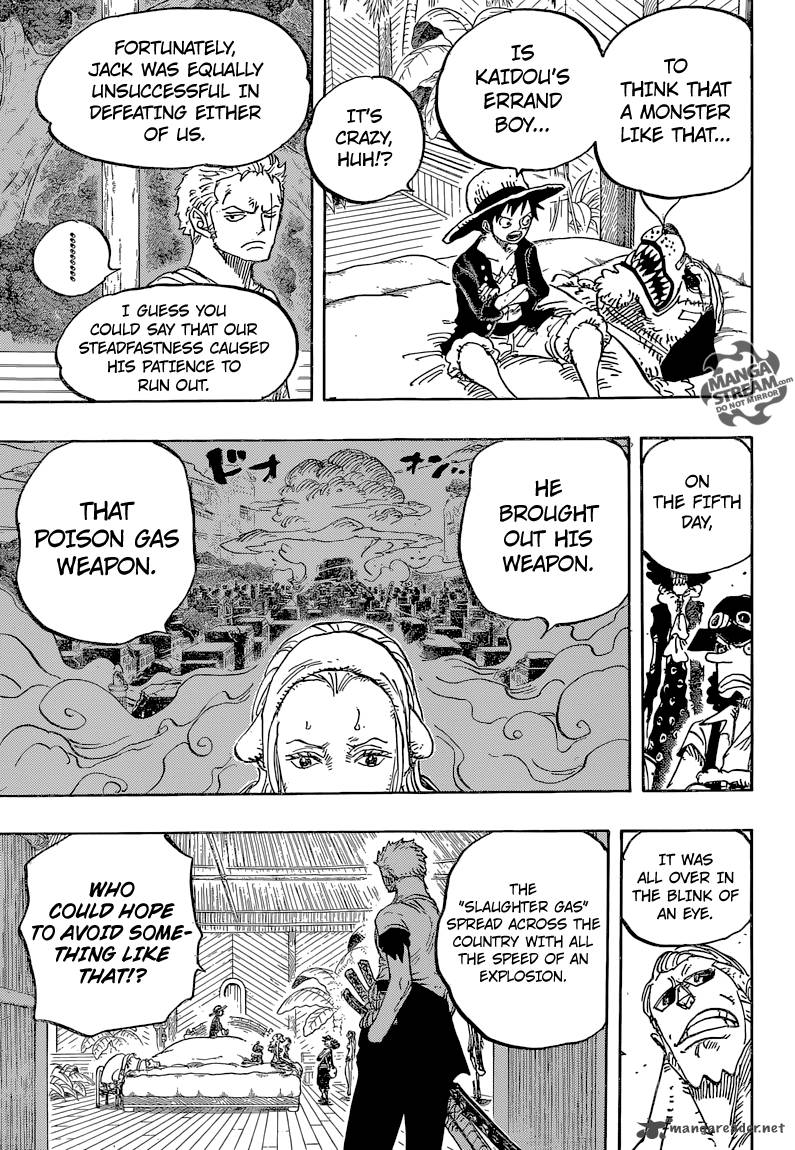 One Piece Chapter 810 — page 9