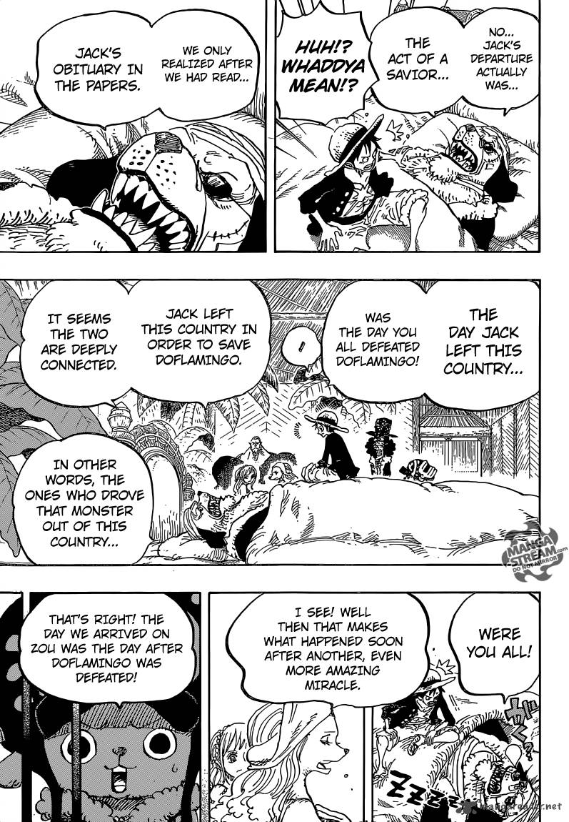 One Piece Chapter 810 — page 13