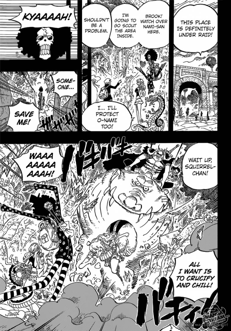 One Piece Chapter 810 — page 15