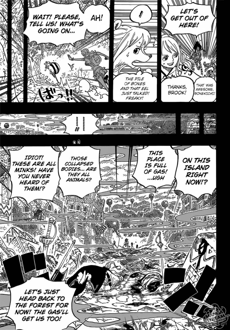 One Piece Chapter 810 — page 17