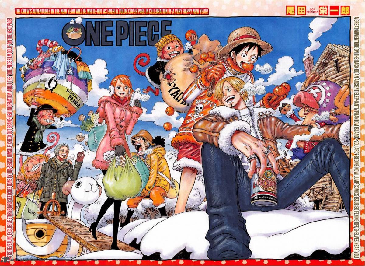 One Piece Chapter 811 — page 1