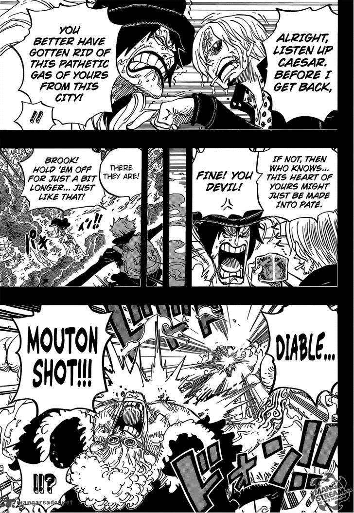 One Piece Chapter 811 — page 6