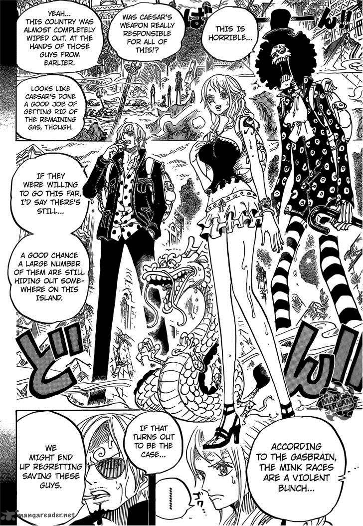 One Piece Chapter 811 — page 9