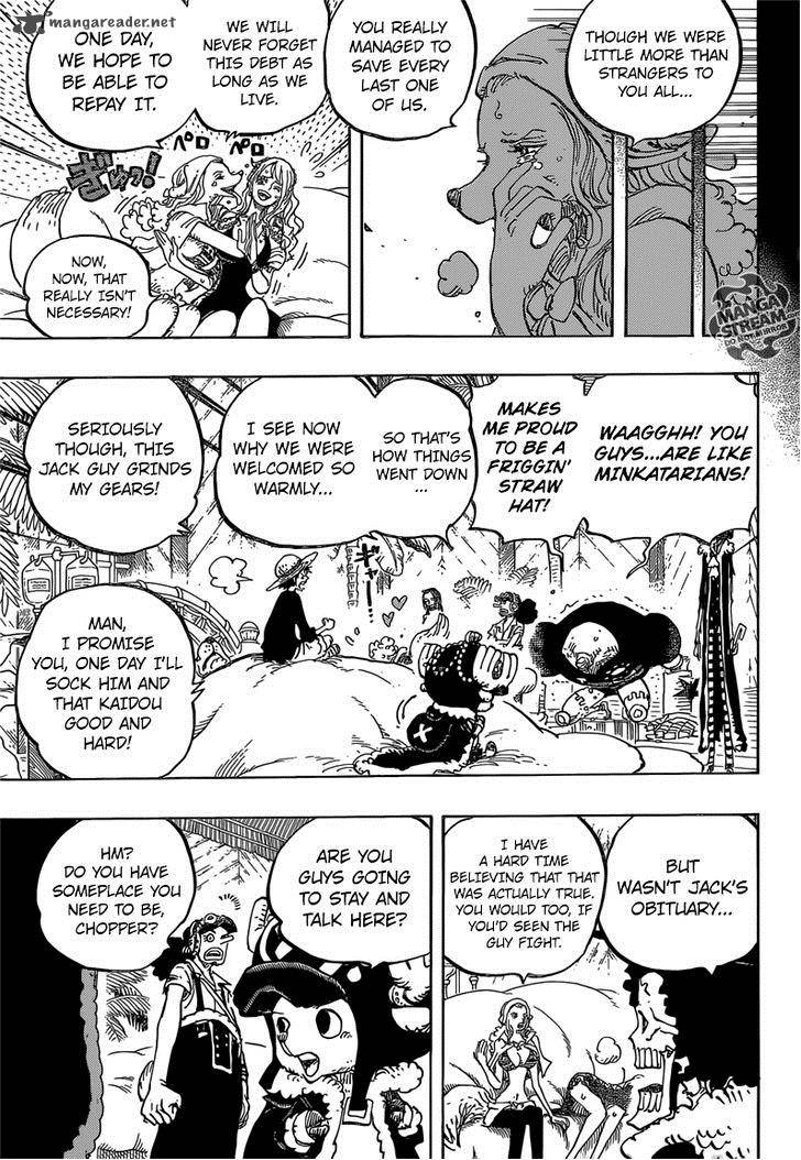 One Piece Chapter 811 — page 16