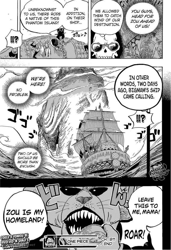 One Piece Chapter 811 — page 20