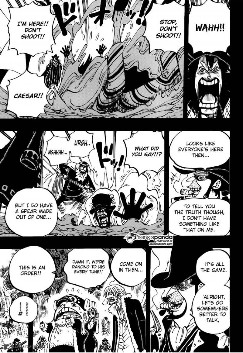 One Piece Chapter 812 — page 15