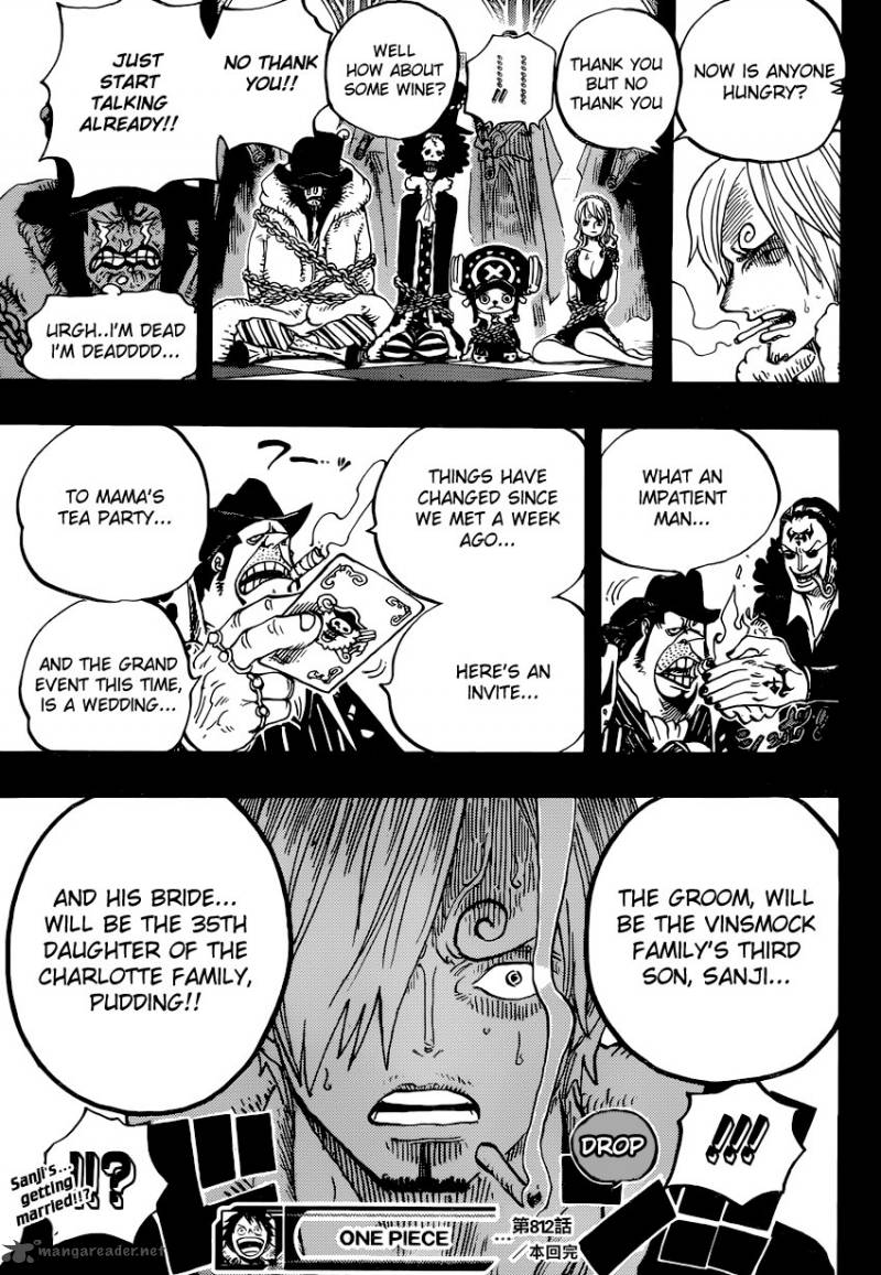 One Piece Chapter 812 — page 17
