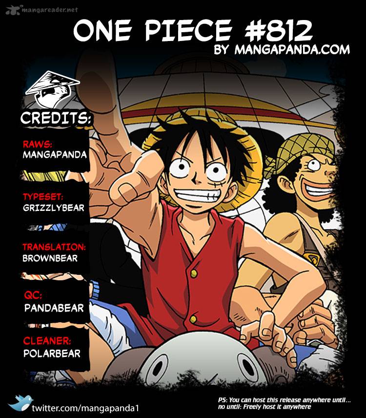 One Piece Chapter 812 — page 18