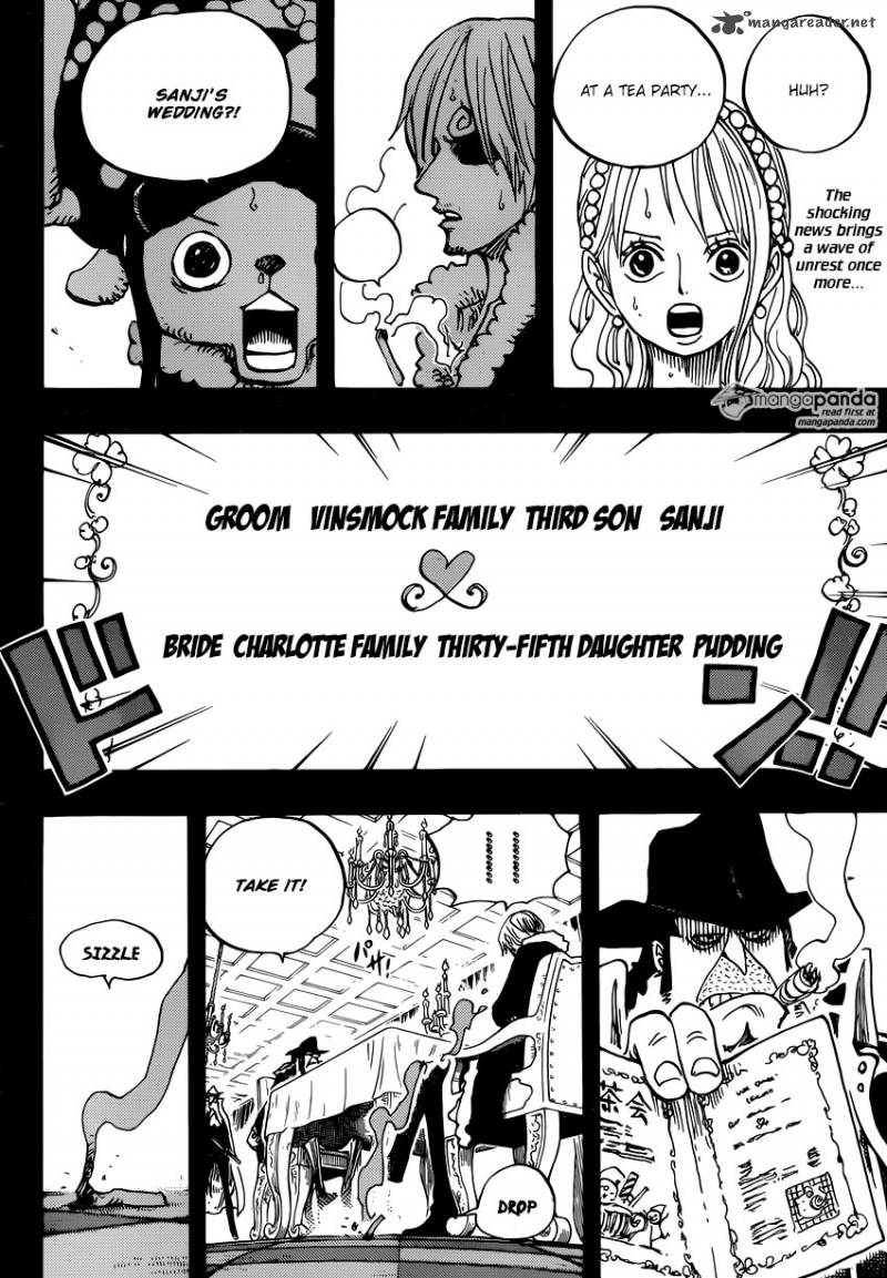 One Piece Chapter 813 — page 2