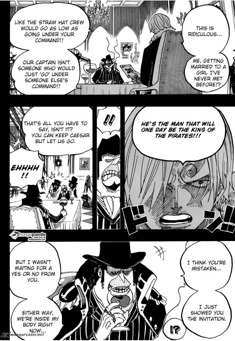 One Piece Chapter 813 — page 6