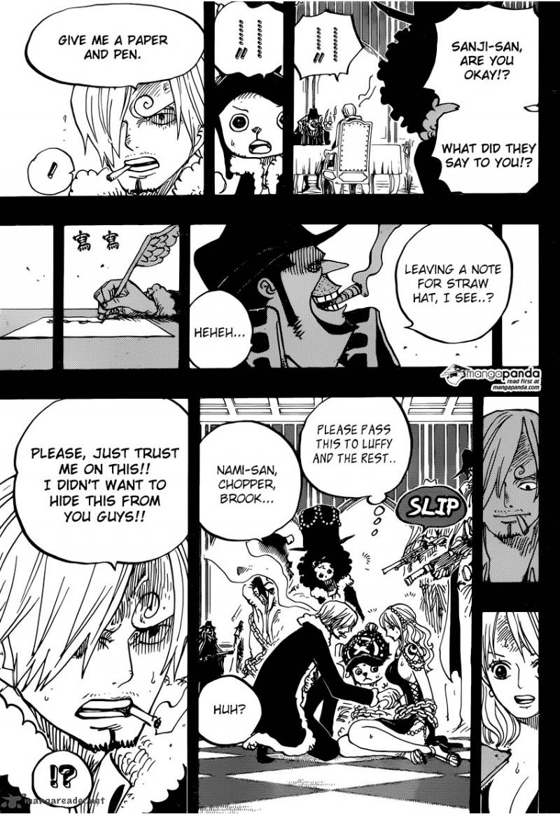 One Piece Chapter 813 — page 11
