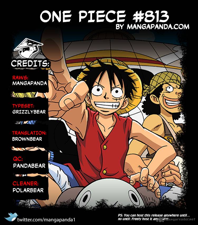 One Piece Chapter 813 — page 18