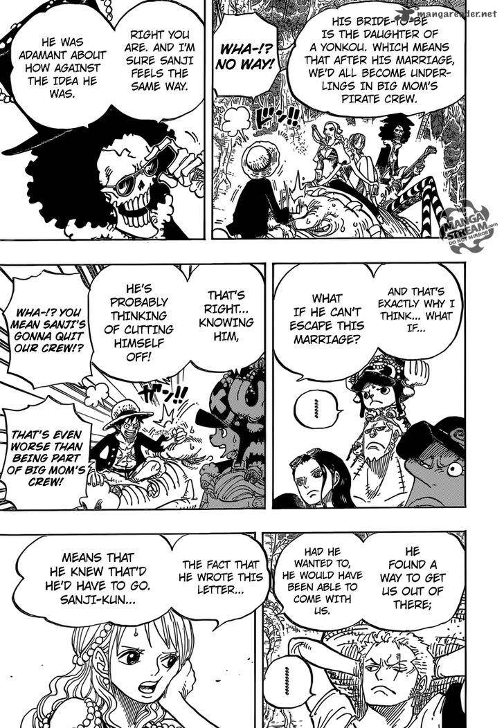 One Piece Chapter 814 — page 7
