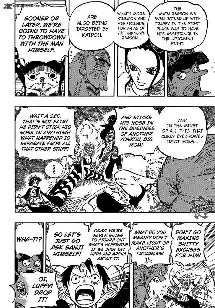 One Piece Chapter 814 — page 10