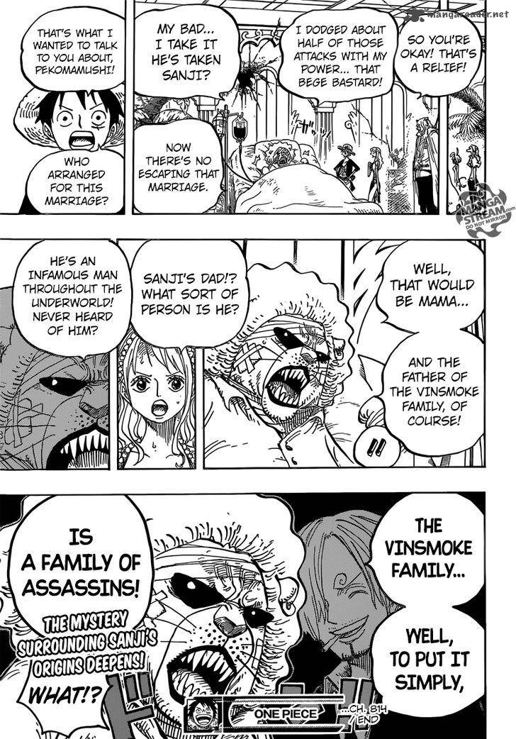 One Piece Chapter 814 — page 18