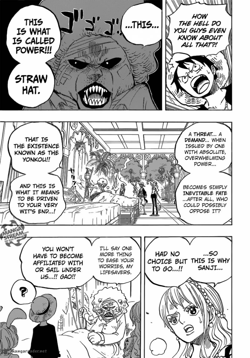 One Piece Chapter 815 — page 7