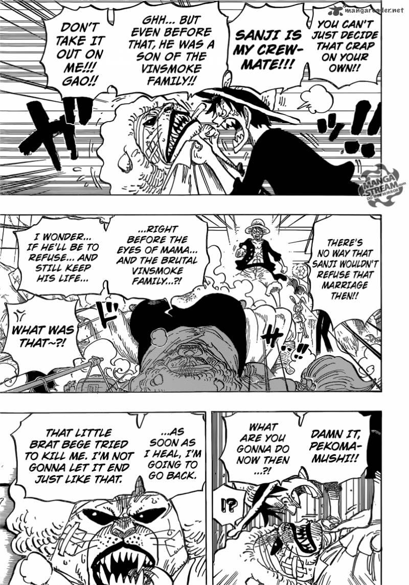 One Piece Chapter 815 — page 9