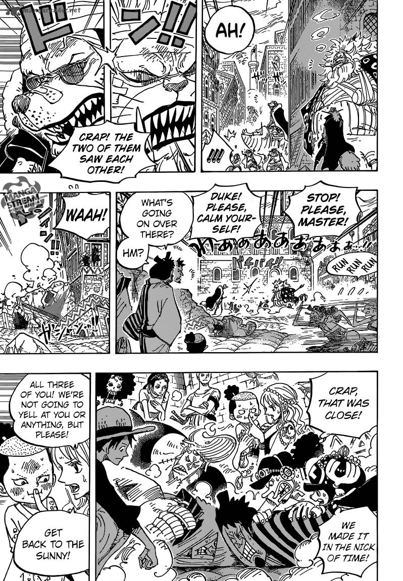 One Piece Chapter 816 — page 9