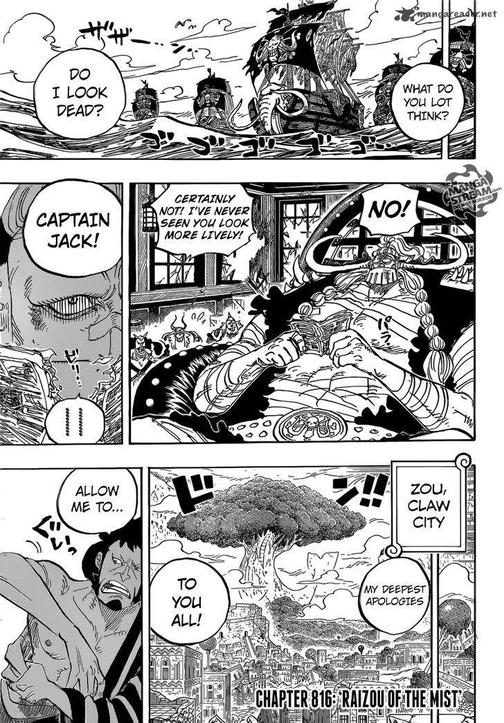One Piece Chapter 817 — page 3