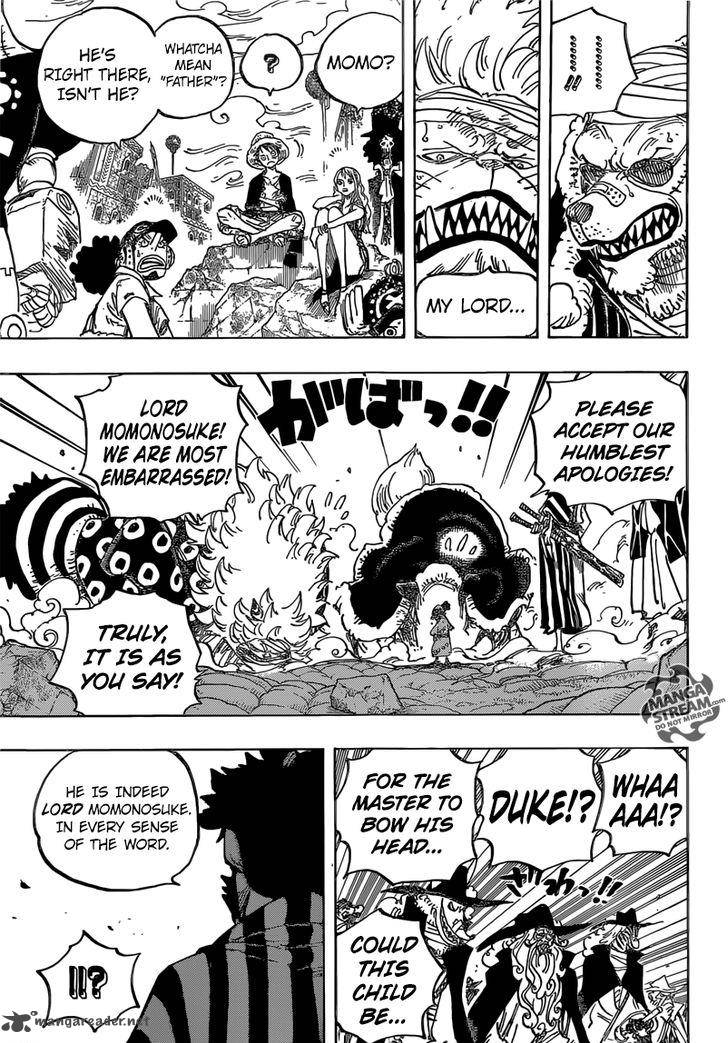 One Piece Chapter 817 — page 7