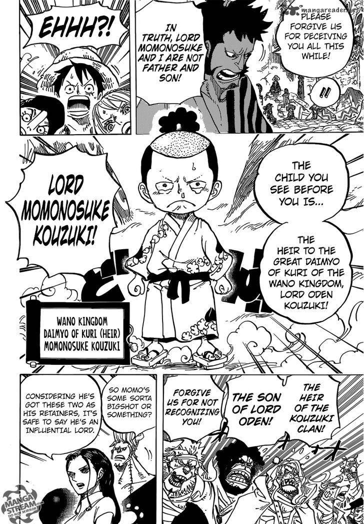 One Piece Chapter 817 — page 8